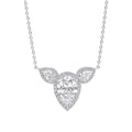 Diamonfire Triple Teardrop Statement Necklace