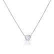 Diamonfire Solitaire Zetting Zirconia Ketting