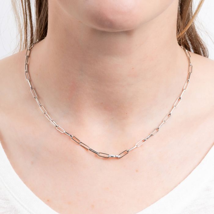 Diamonfire Ankerkette Halskette