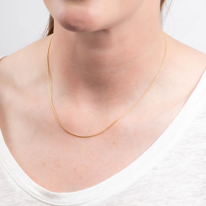 Diamonfire Schlangenkette 45cm