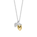 Laura Ashley Silver Broadoak Acorn Necklace