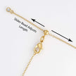 Starburst Necklace with Slider Clasp