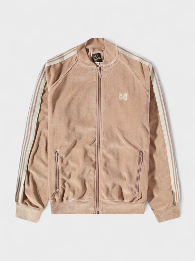 Needles Velour Track Jacket Old Rose