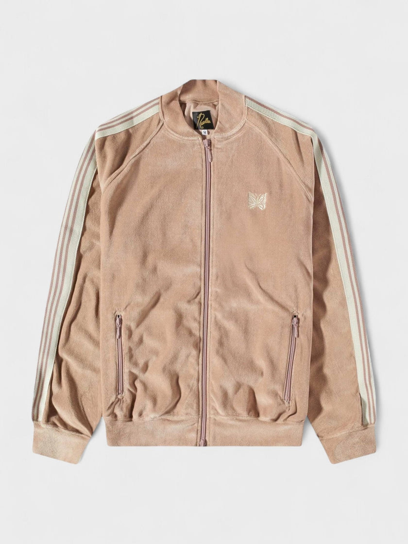 Needles Velour Track Jacket Old Rose
