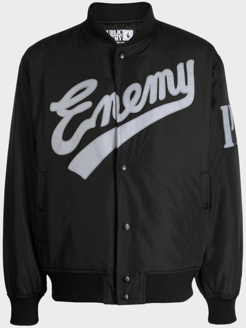 Neighborhood x Public Enemy x Majestic Baseball Jacket