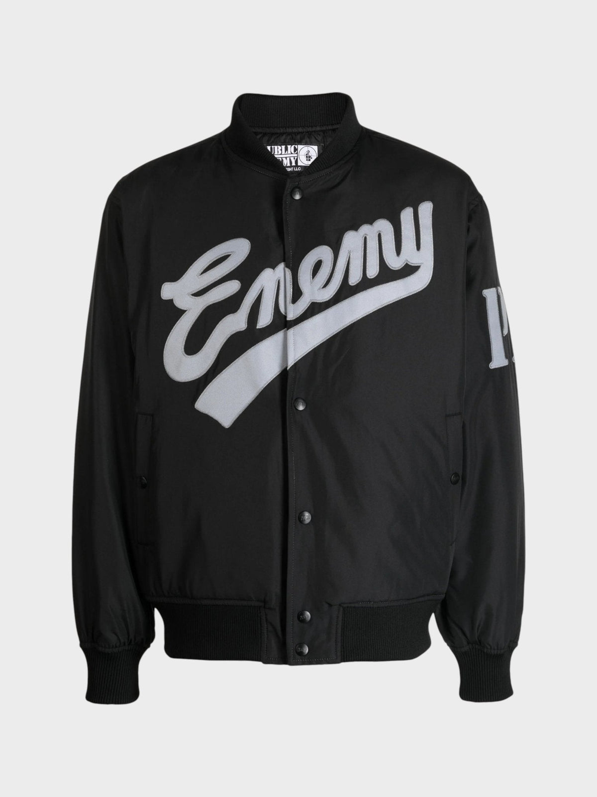 Neighborhood x Public Enemy x Majestic Baseball Jacket