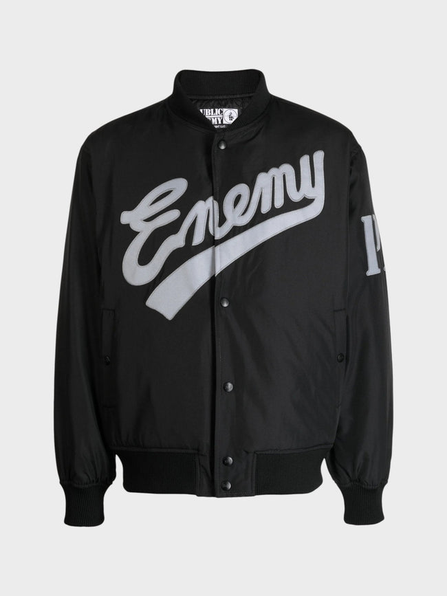 Neighborhood x Public Enemy x Majestic Baseball Jacket