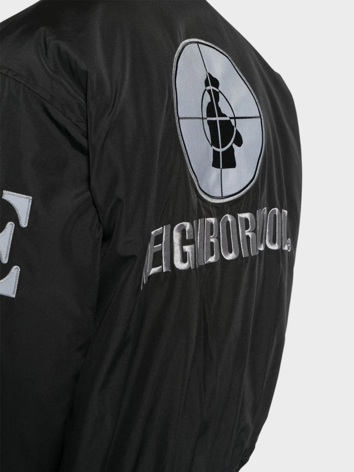 Neighborhood x Public Enemy x Majestic Baseball Jacket