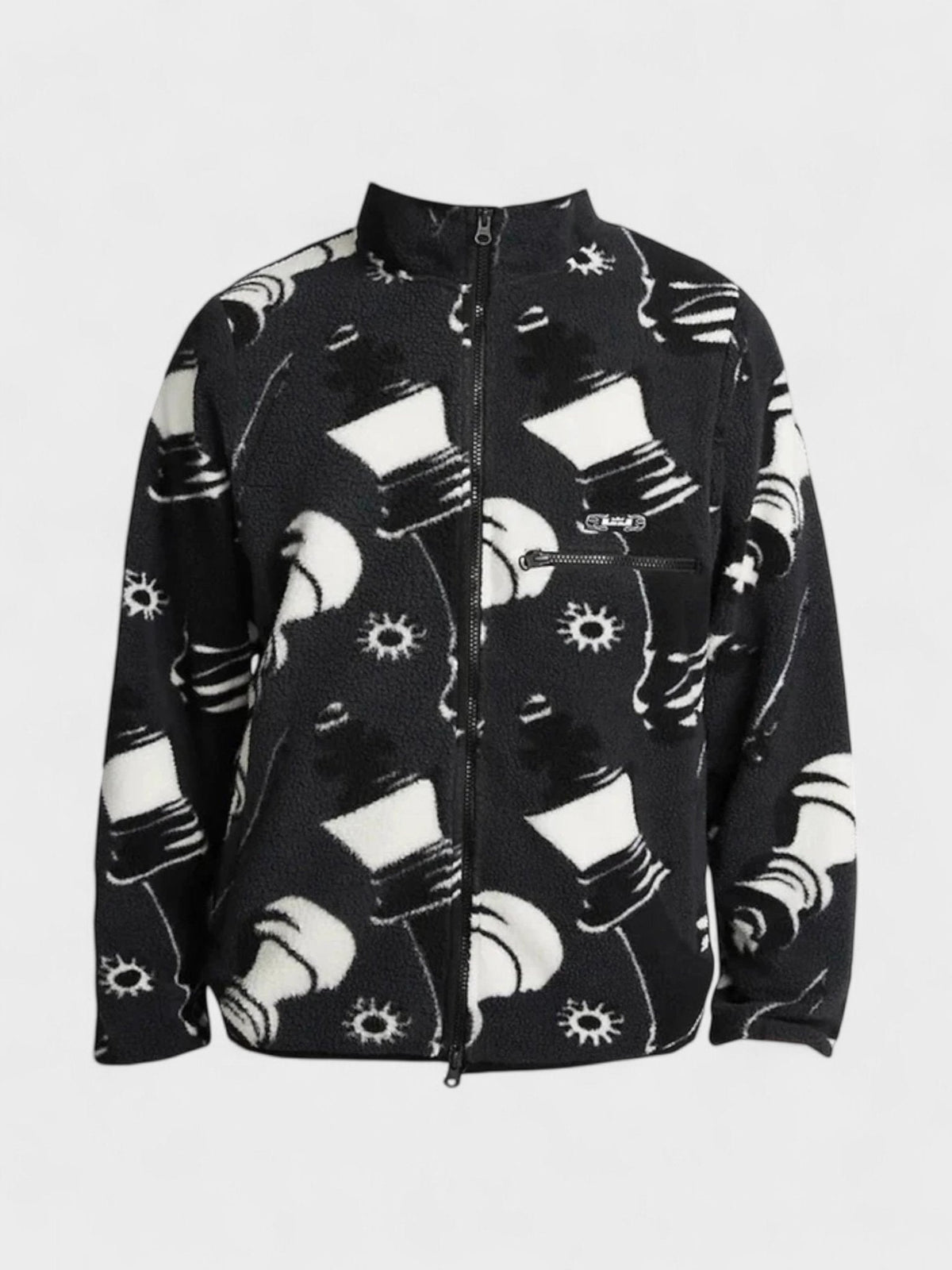 Lebron James Printed Full Zip Fleece Jacket