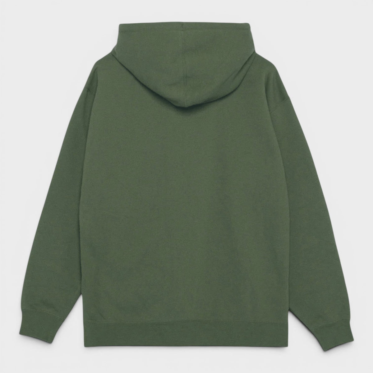 Double Exclamation Pullover Hoodie Moss Green