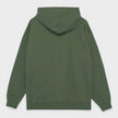 Double Exclamation Pullover Hoodie Moss Green