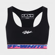 Athleisure Logo Bra Top Black