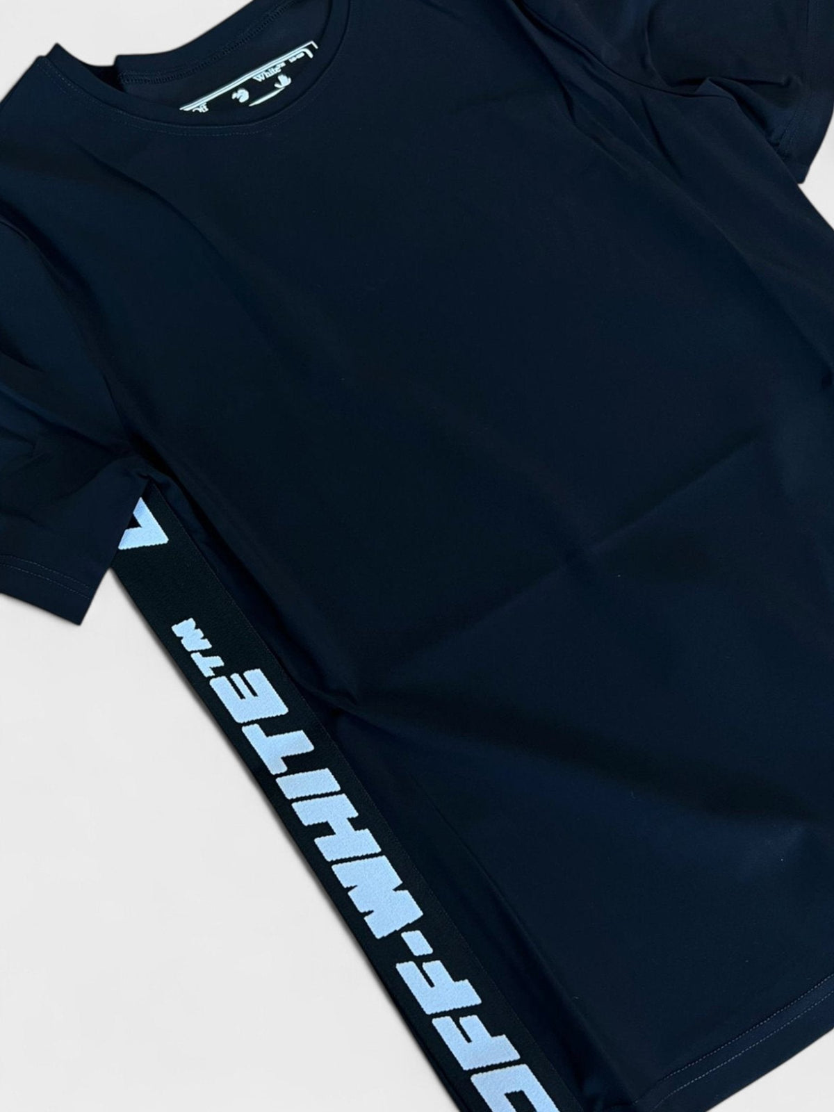Athletic Logo Band T-Shirt Black