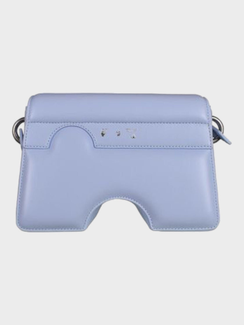 Off White Burrow 22 Blue Shoulder Bag