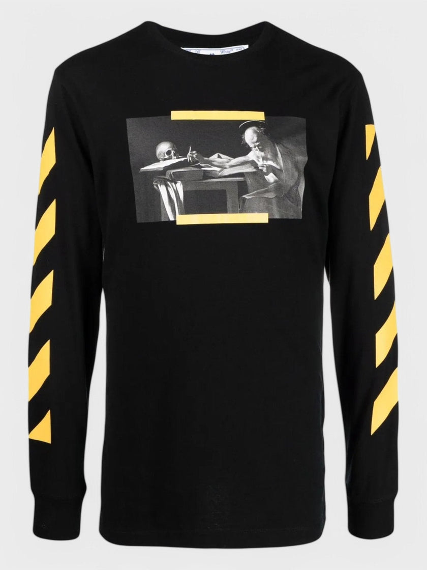 Carav Painting L/S Tee Black