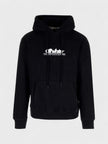 Off-White Chunky Logo Slim Hoodie Black White