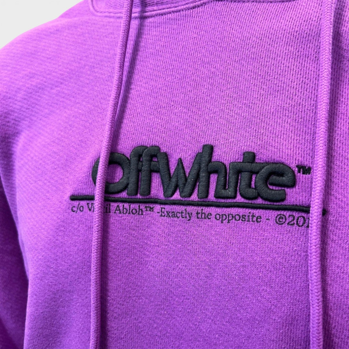 Chunky Logo Slim Hoodie Orchid