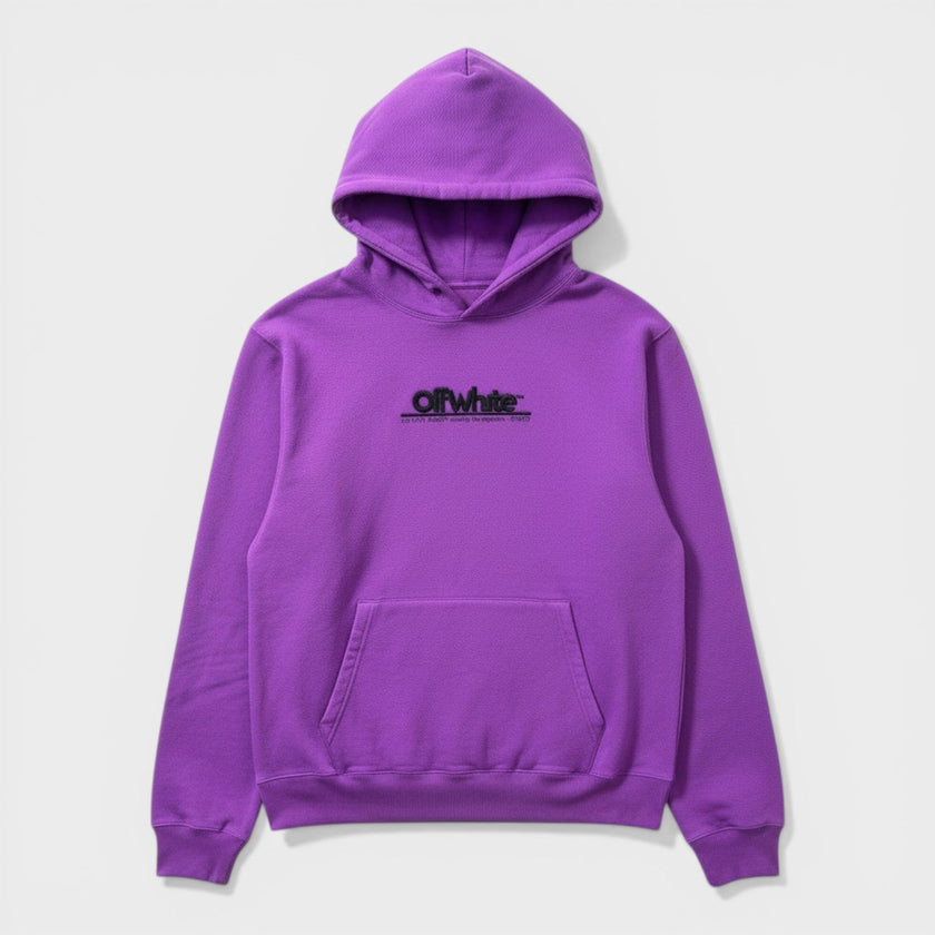 Chunky Logo Slim Hoodie Orchid