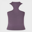 Sleek Asymmetric Rowing Top Violet