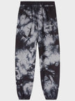 Diag Tie Dye Slim Sweatpant Warm Grey