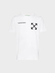 Off-White Flamed Bart Slim Tee White