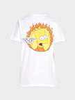 Off-White Flamed Bart Slim Tee White