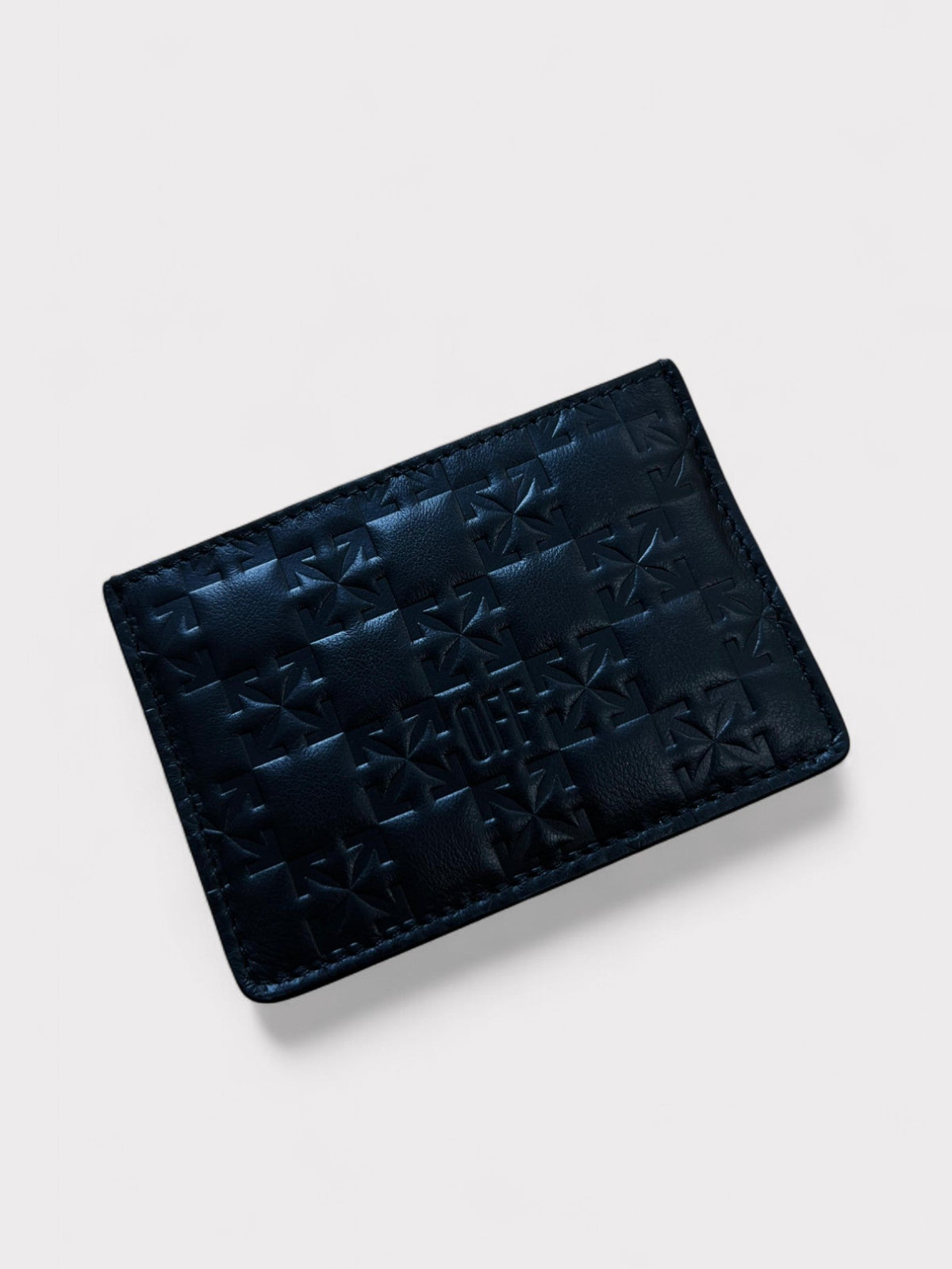 Off-White Jitney Card Holder Monogram Black