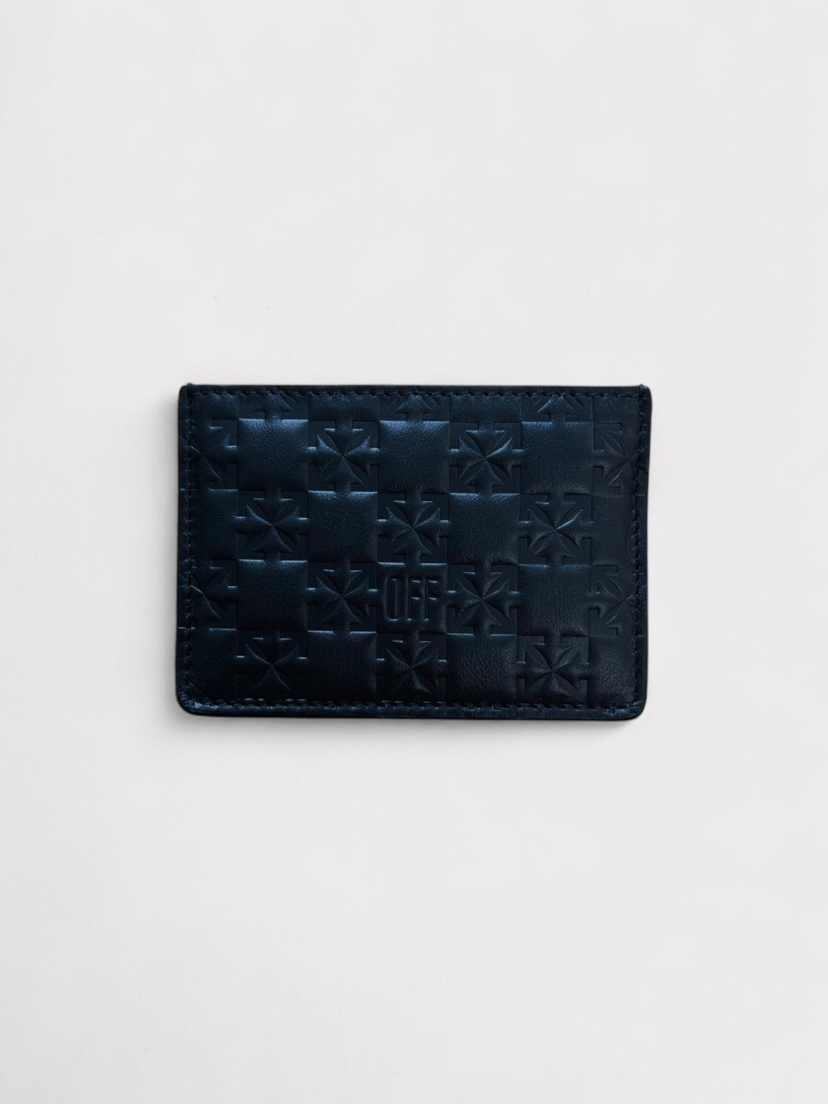 Off-White Jitney Card Holder Monogram Black