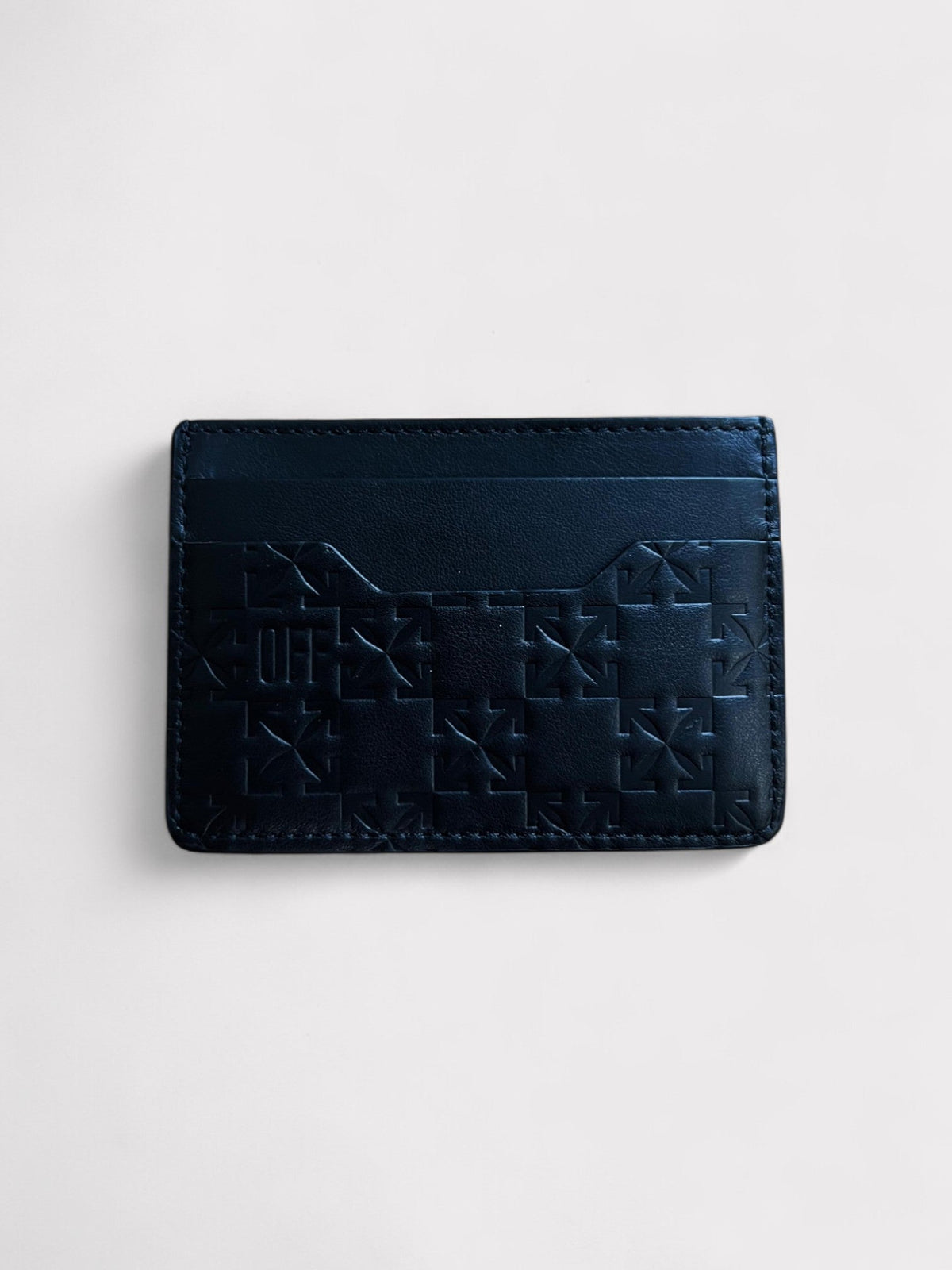 Off-White Jitney Card Holder Monogram Black