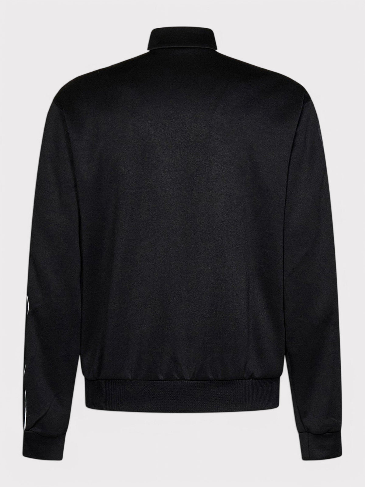 Knit Tape Track Jacket Black