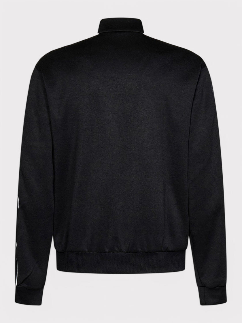 Knit Tape Track Jacket Black
