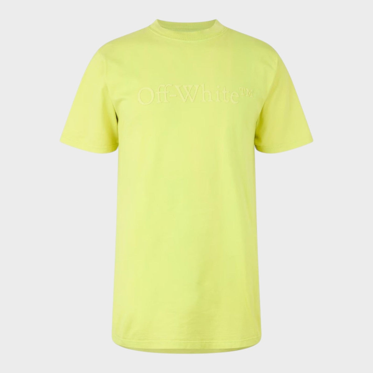 Logo T-Shirt Yellow Fluo