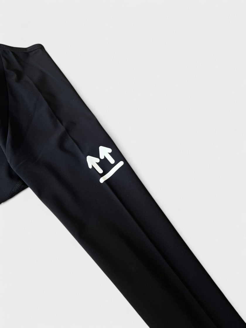 Off-White Logo Print Performance Top Black