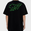 Mad Cat Logo T-Shirt Black Green