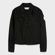 Meteor Slim Denim Jacket Black