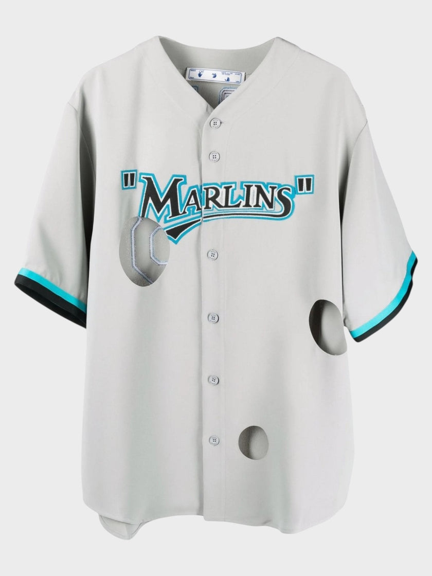 Off-White Miami Marlins Cut-Out Shirt