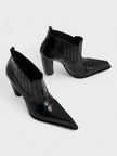 Off-White Moon Beatle Shade Ankle Boots Black