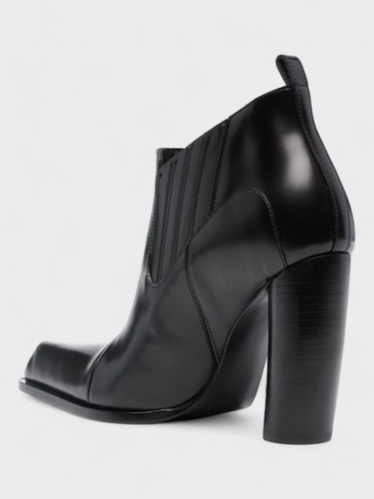 Off-White Moon Beatle Shade Ankle Boots Black