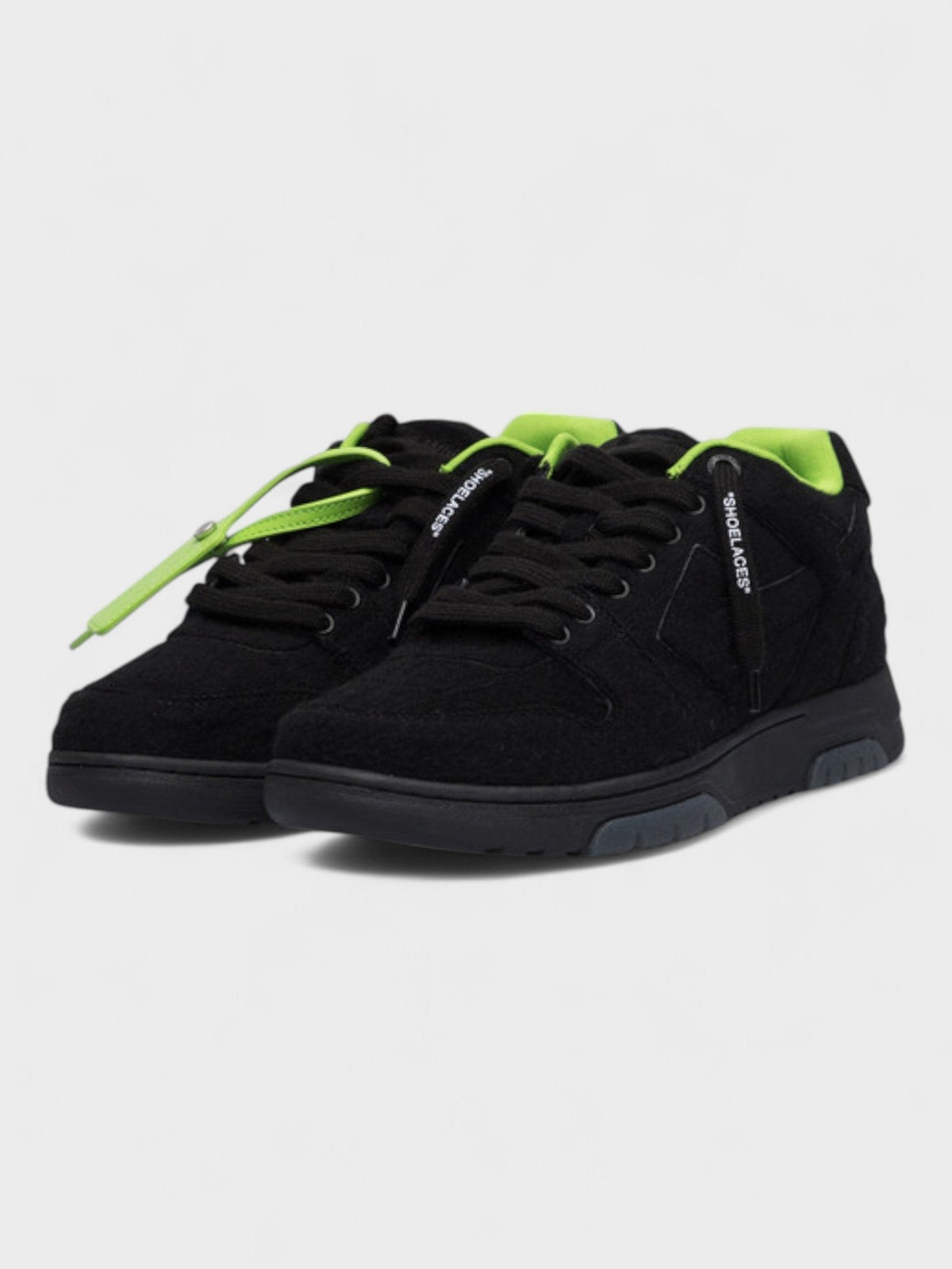 Off-White Out of Office Black Wool