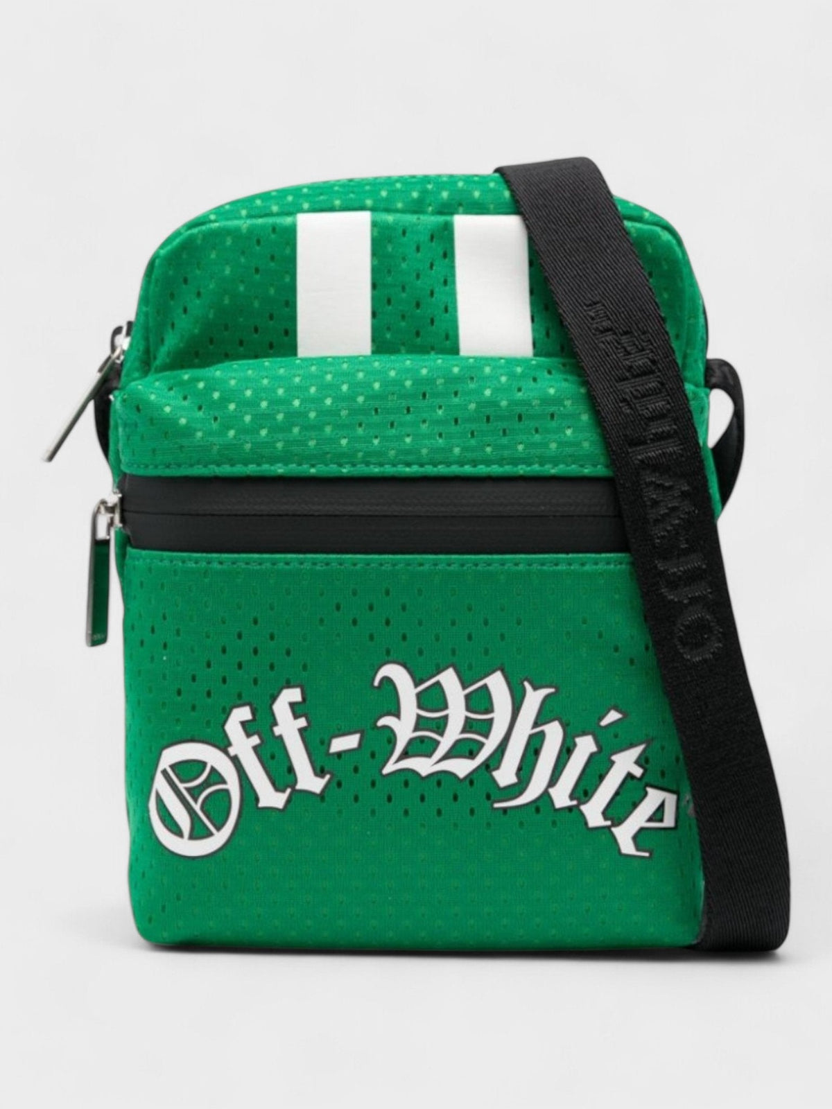 Off-White Outdoor Crossbody Mesh Bag