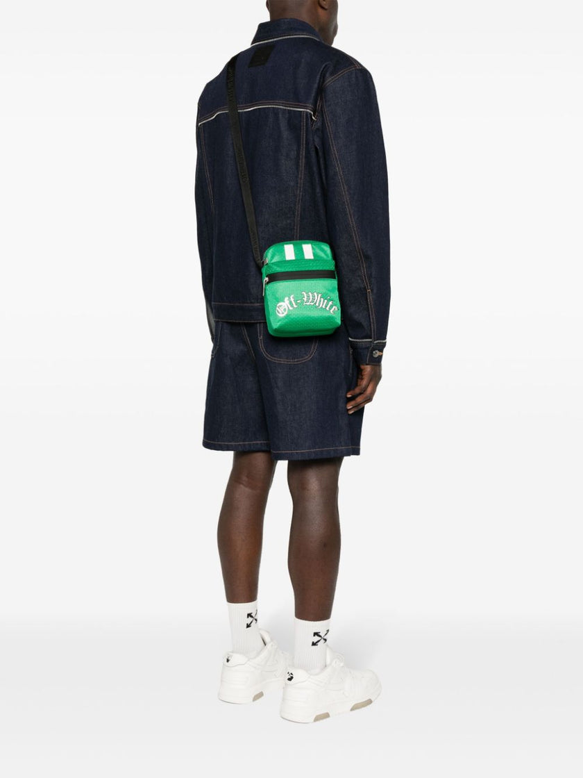 Off-White Outdoor Crossbody Mesh Bag