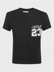 Off-White Ow 23 Embroidered Fitted Tee