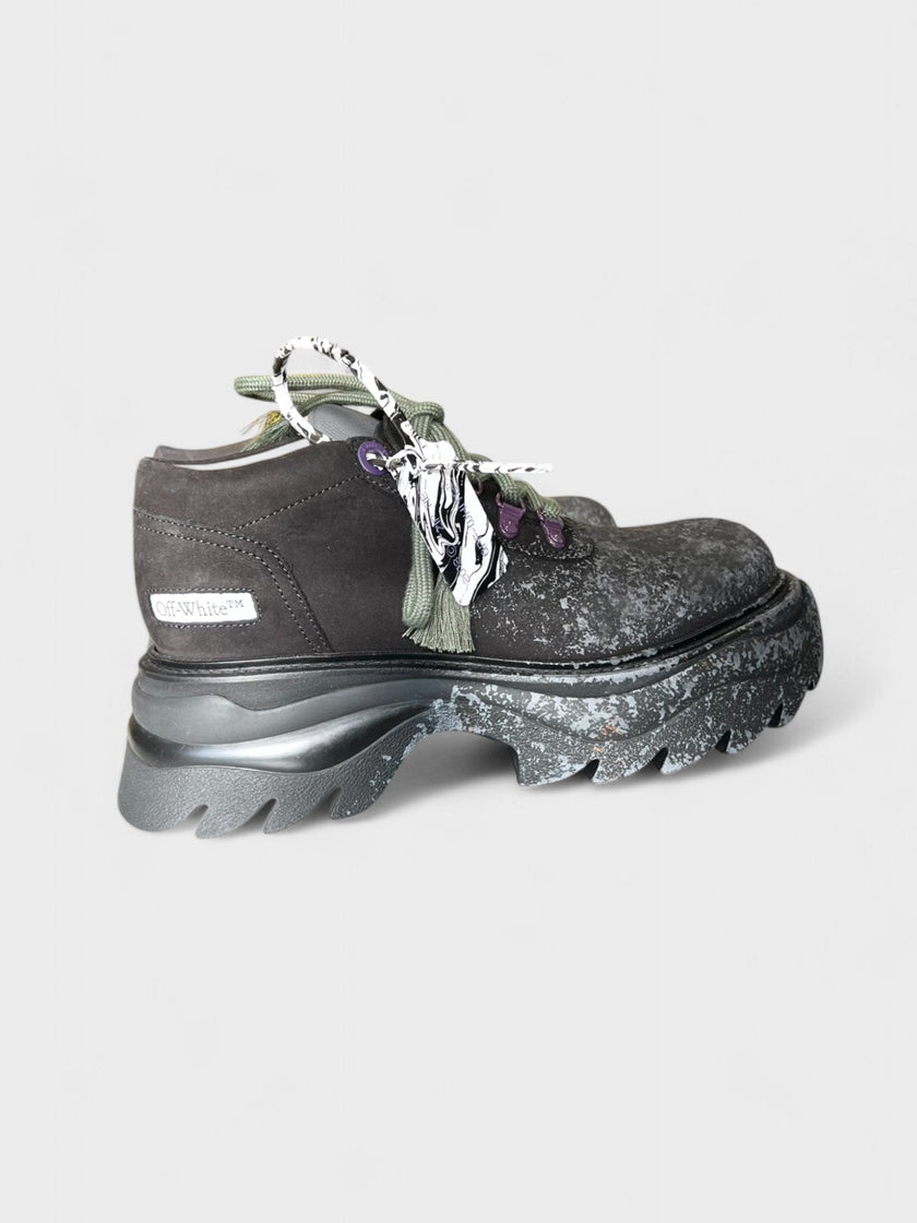 Sculpted Platform Chunky Sneakers Black