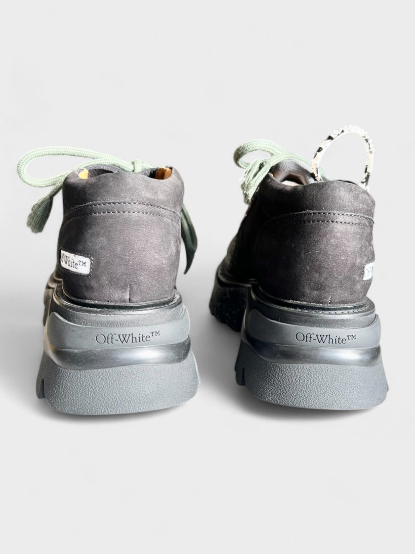 Sculpted Platform Chunky Sneakers Black