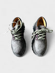 Sculpted Platform Chunky Sneakers Black