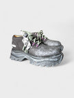 Sculpted Platform Chunky Sneakers Black