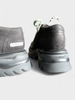 Sculpted Platform Chunky Sneakers Black
