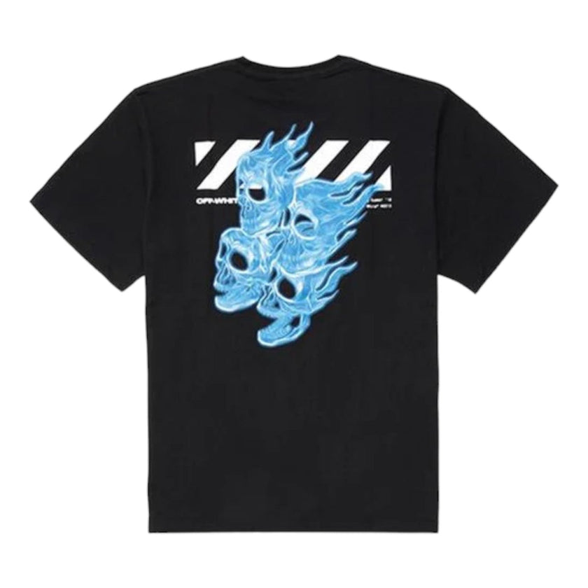 OFF-WHITE Skeleton Print Short Sleeve Oversized