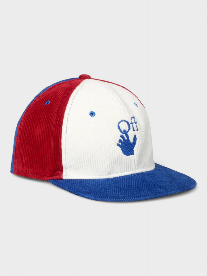 Snapback Cap Blue White Red