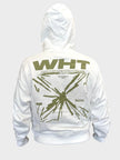 Off-White Splash Arrow Skate Hoodie White
